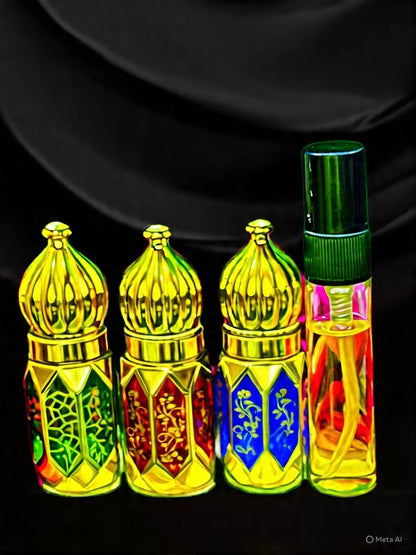 ZAYAN ROYAL COLLECTION – 3ML 3 BOTTLES AND 1 PERFUME TESTER