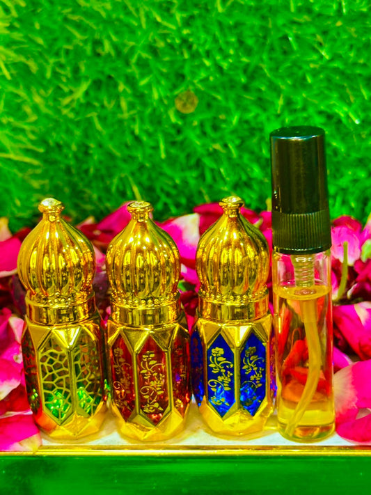 ZAYAN ROYAL COLLECTION – 3ML 3 BOTTLES AND 1 PERFUME TESTER